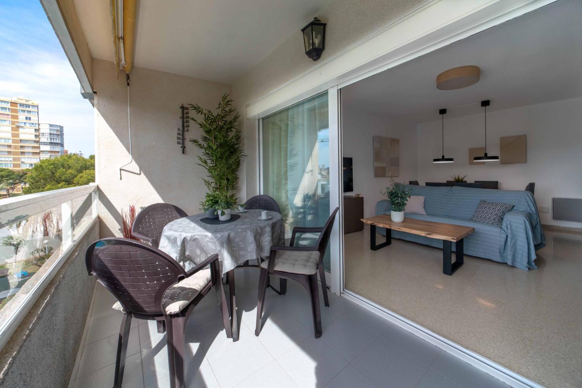 B L U E: Muchavista Sea View Apartment El Campello Dış mekan fotoğraf